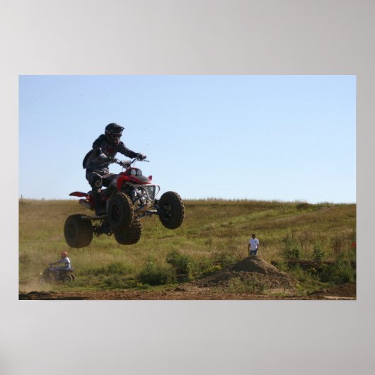 quad-racen poster (Voorkant)