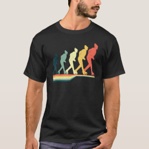 Quad Roller Skating Retro T-shirt