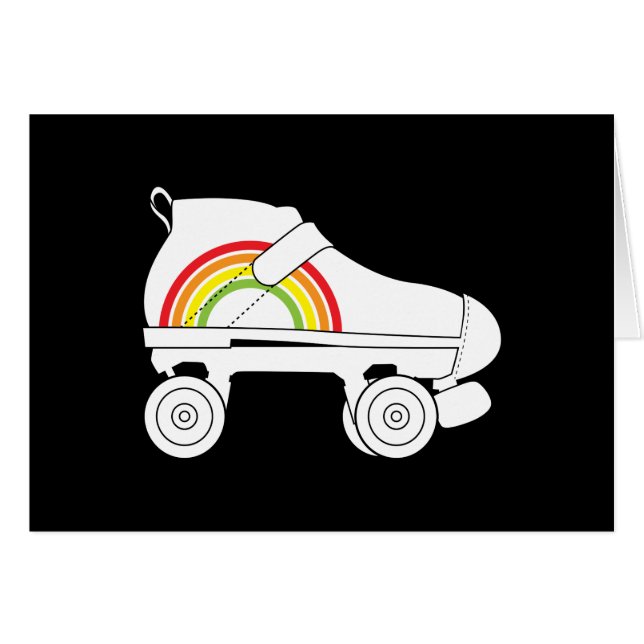 quad-schaats regenboog (Voorkant Horizontaal)