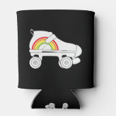 quad-schaats regenboog blikjeskoeler (Achterkant)