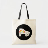 quad-schaats regenboog tote bag (Voorkant)