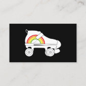 quad-schaats regenboog visitekaartje (Achterkant)
