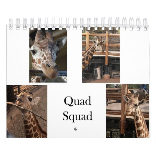 Quad Squad 2022 5,5 inch x 7 inch kalender (Hoes)