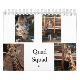 Quad Squad 2022 5,5 inch x 7 inch kalender