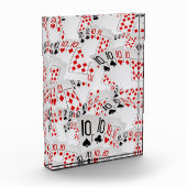 Quad Tens Poker Cards Layered, Fotoblokken (Links)
