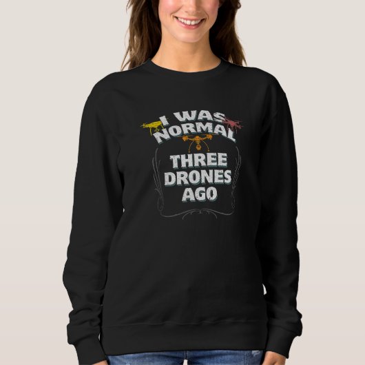Quadcopter FPV-drone Pilot RC Pilot Distor Trui (Voorkant)