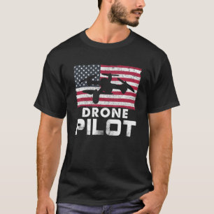 Quadcopter FPV RPV-drone Racer FPV-piloot Freestyl T-shirt