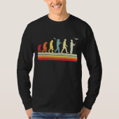 Quadcopter Human Evolution  Drone Pilot T-shirt (Voorkant)