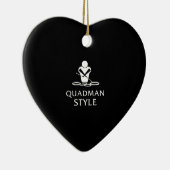 QUADMAN STYLE KERAMISCH ORNAMENT (Rechts)