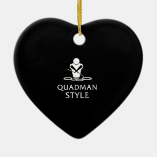 QUADMAN STYLE KERAMISCH ORNAMENT