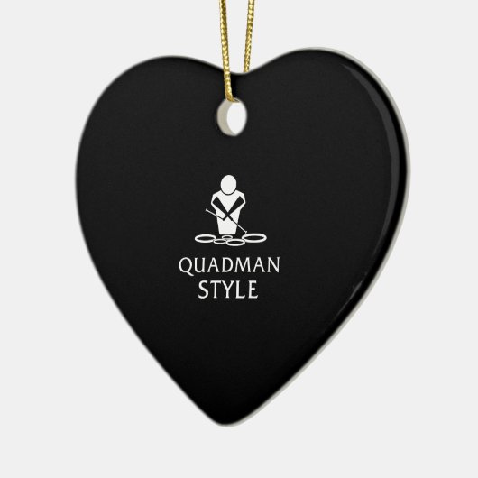 QUADMAN STYLE KERAMISCH ORNAMENT (Links)