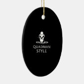 QUADMAN STYLE KERAMISCH ORNAMENT (Rechts)