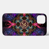 Quadra Angels Fractal Art Aum Case-Mate iPhone Case (Achterkant (horizontaal))