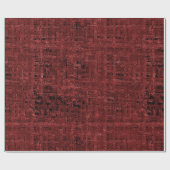 Quadrados pequenos vermel hos sobrepostos empapado cadeaupapier (Vlak)