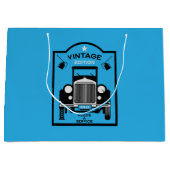 Quadragenarian Happy Birthday Over The Hill Groot Cadeauzakje (Voorkant)