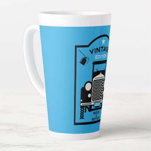 Quadragenarian Happy Birthday Over The Hill Latte Mok (Linkerhoek)