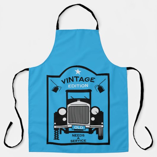 Quadragenarian Happy Birthday Over The Hill Schort (Voorkant)