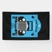 Quadragenarian Happy Birthday Over The Hill Spandoek (Horizontaal)