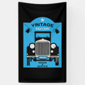 Quadragenarian Happy Birthday Over The Hill Spandoek (Verticaal)