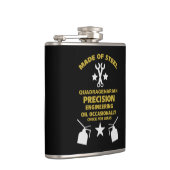 Quadragenarische verjaardag heupfles (Rechts)