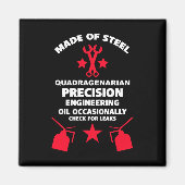 Quadragenarische verjaardag magneet (Voorkant)