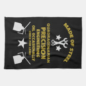 Quadragenarische verjaardag theedoek (Horizontaal)