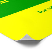 Quadratische formule poster (Hoek)