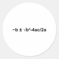 Quadratische formule Wiskunde wiskundige natuurkun