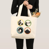 Quadratos Jumbo Canvas tas (Voorkant (product))