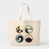 Quadratos Jumbo Canvas tas (Voorkant)
