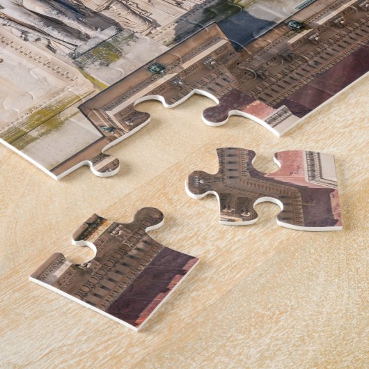 Quadriga over de Arc de Triomphe du Carrousel - Pa Legpuzzel (Zijkant)