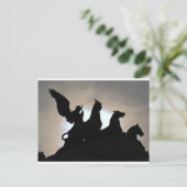 Quadrigas Briefkaart (Staand voorkant)