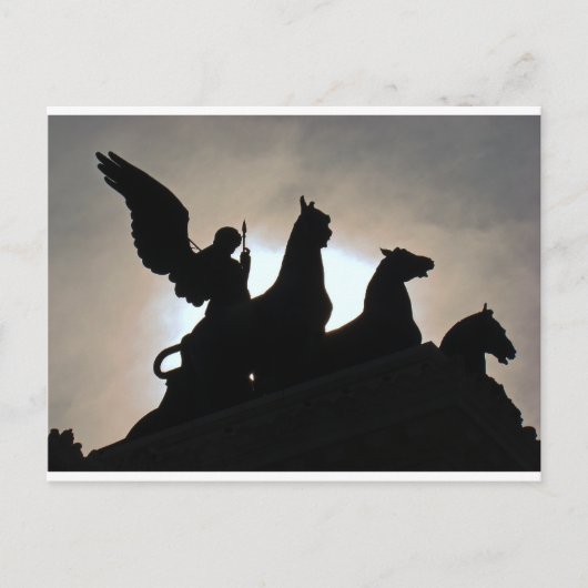 Quadrigas Briefkaart (Voorkant)