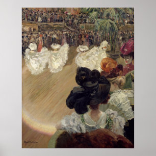 Quadrille aan de Bal Tabarin Poster