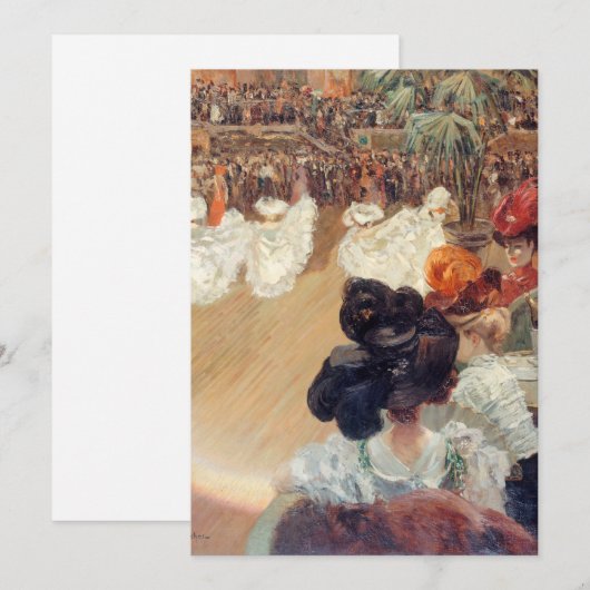 Quadrille au bal Tabarin | Louis Abel-Truchet (Voorkant / Achterkant)