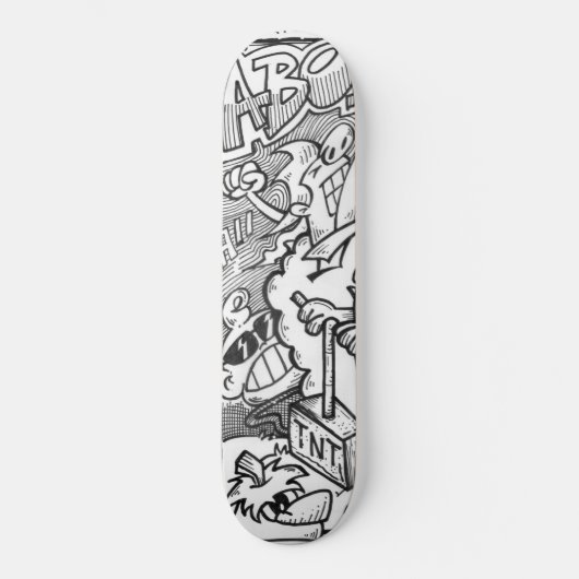 Quadrinhos/Skateboard Persoonlijk Skateboard (Voorkant)