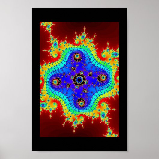 Quadriswirl Poster (Voorkant)