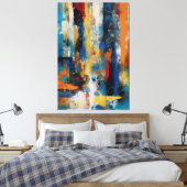 Quadro abstrato Impressão em Canvas Afdruk (Insitu (Slaapkamer))