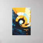 Quadro abstrato Impressão em Tela Canvas Afdruk (Voorkant)