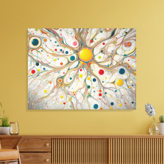 Quadro abstrato para decoração de paredes em geral canvas afdruk