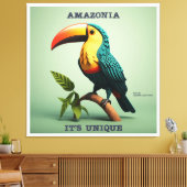 Quadro Amazônia - It's Unique - Tucano Canvas Afdruk (Insitu (Woonkamer))
