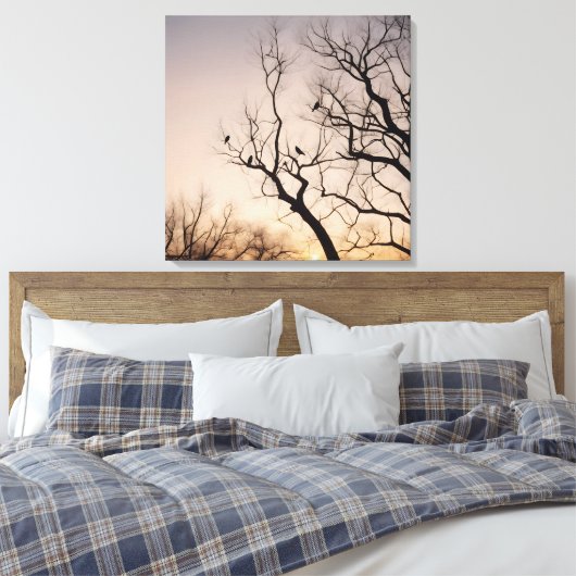 Quadro árvore seca canvas afdruk (Insitu (Slaapkamer))