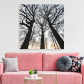 Quadro Árvore seca no deserto Canvas Afdruk (Insitu (Woonkamer))