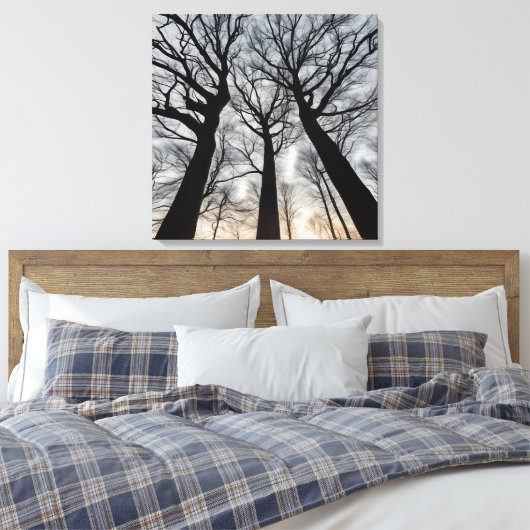 Quadro Árvore seca no deserto Canvas Afdruk (Insitu (Slaapkamer))