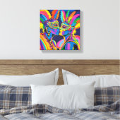 Quadro carnaval para si apaixonar canvas afdruk (Insitu (Slaapkamer))