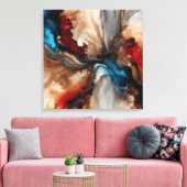 Quadro decorativo abstrato Impressão em Canva Canvas Afdruk (Insitu (Woonkamer))