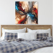 Quadro decorativo abstrato Impressão em Canva Canvas Afdruk (Insitu (Slaapkamer))