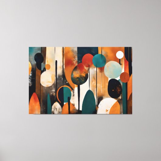 Quadro decorativo abstrato material Canvas (Voorkant)