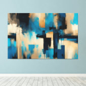 Quadro decorativo abstrato material Canvas (Insitu (Houten vloer))