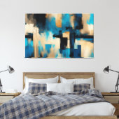 Quadro decorativo abstrato material Canvas (Insitu (Slaapkamer))